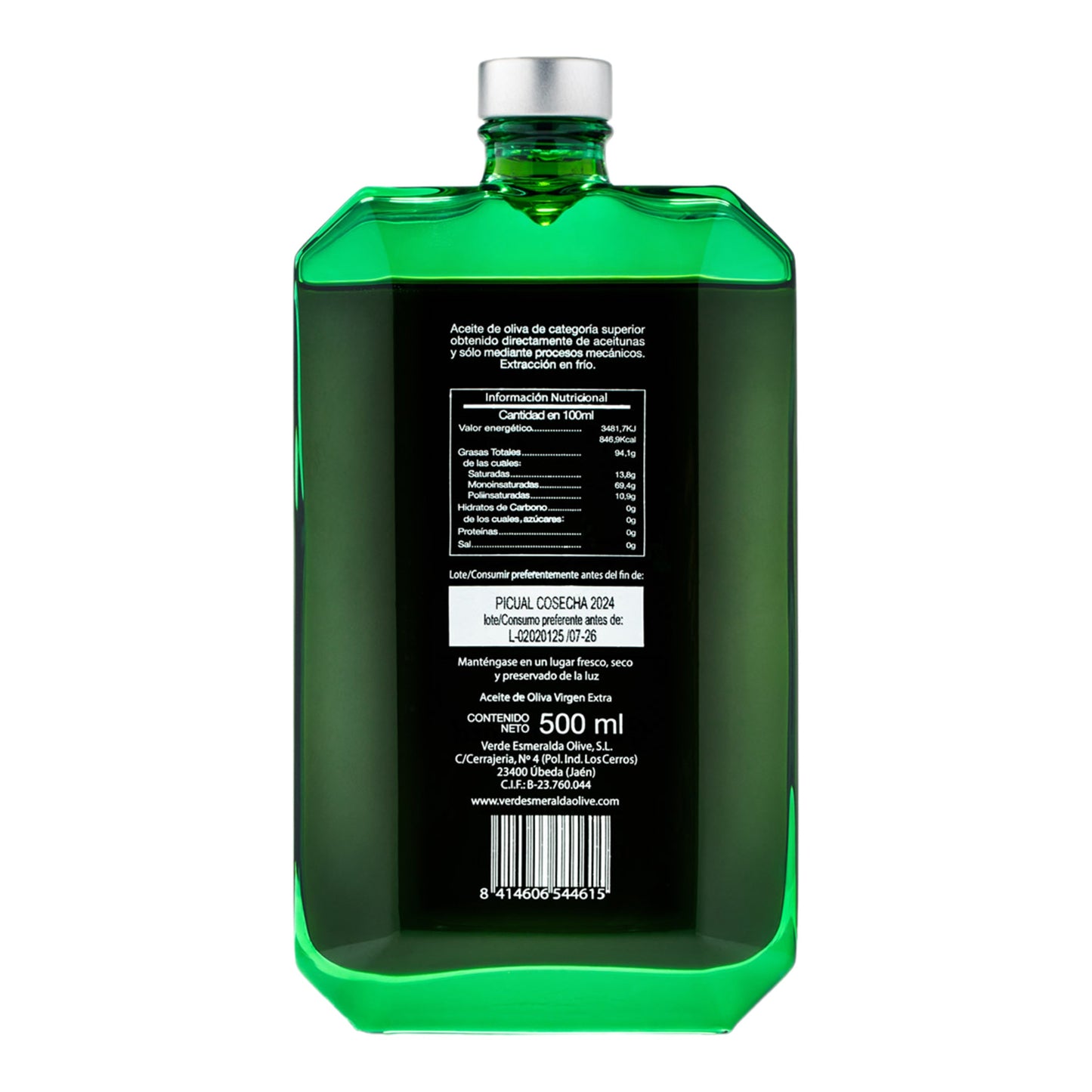 Verde Esmeralda Picual Extra Virgin Olive Oil – Spanish 500ml