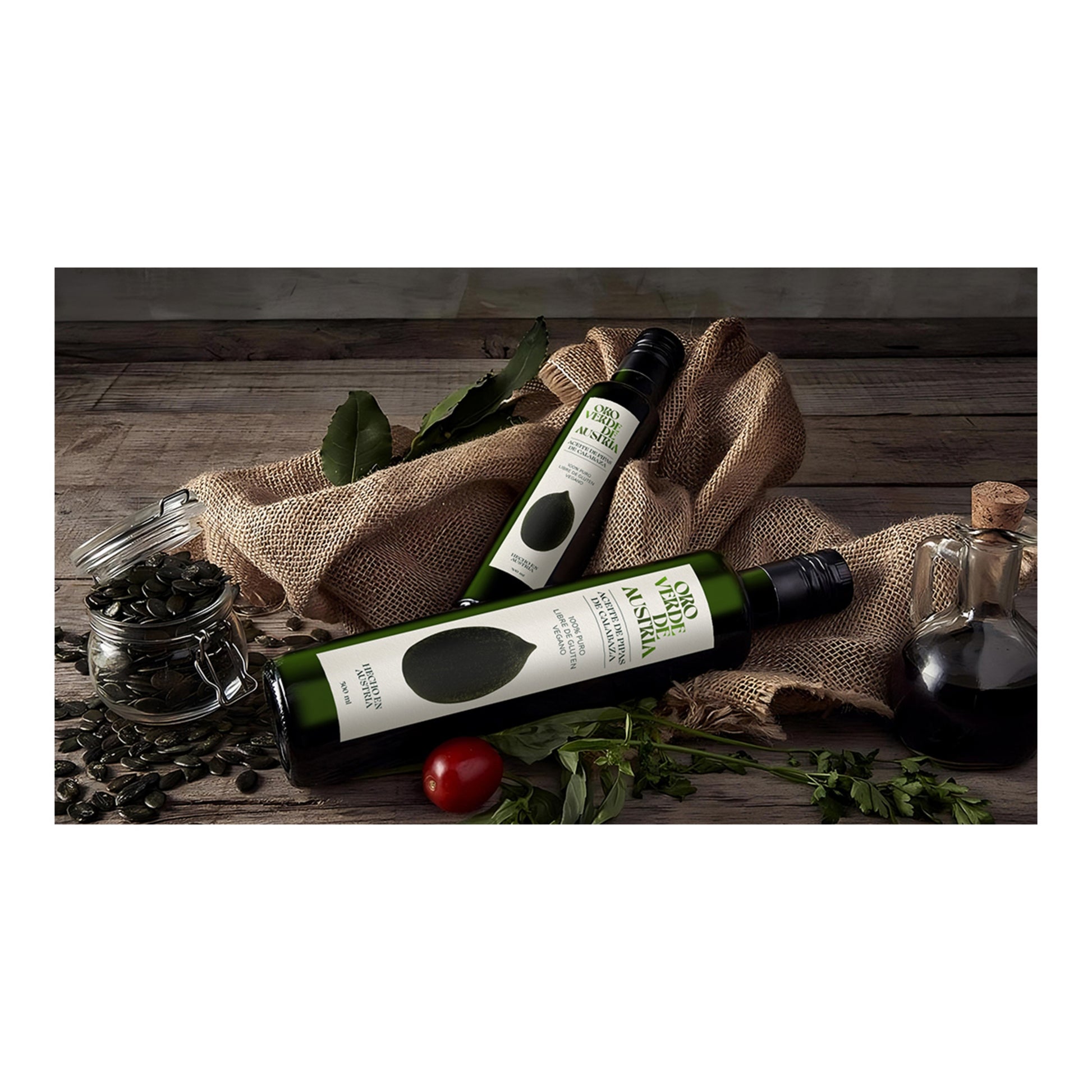 Los Anzi's Pumpkin Seed Oil – Cold-Pressed Spanish 250g