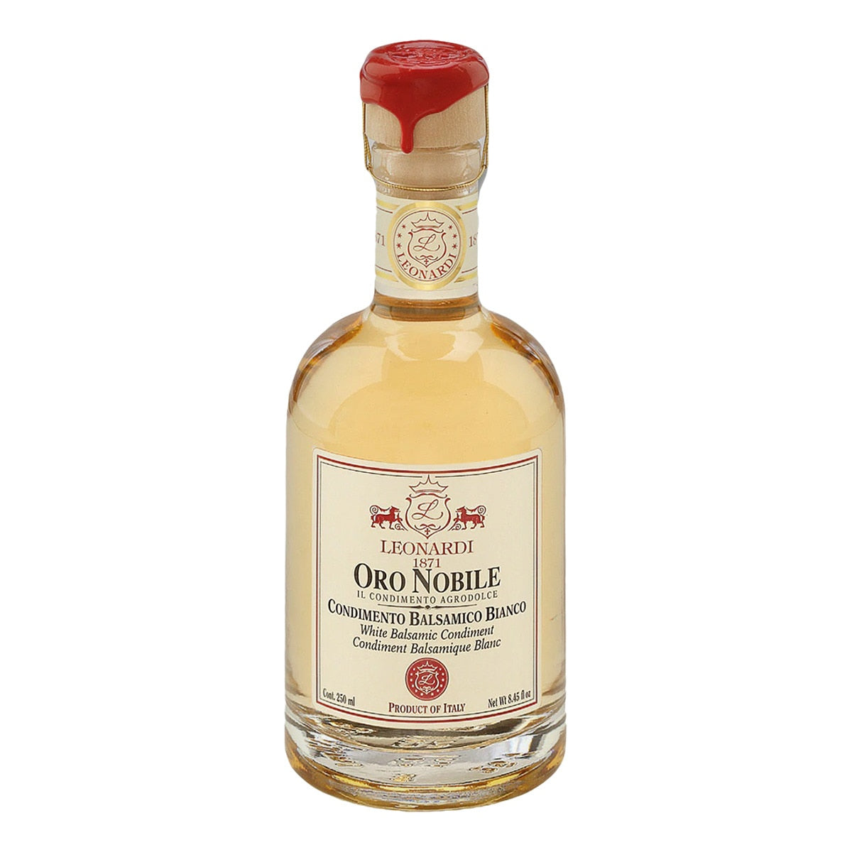 Leonardi White Balsamic Vinegar Oro Noble – 250ml