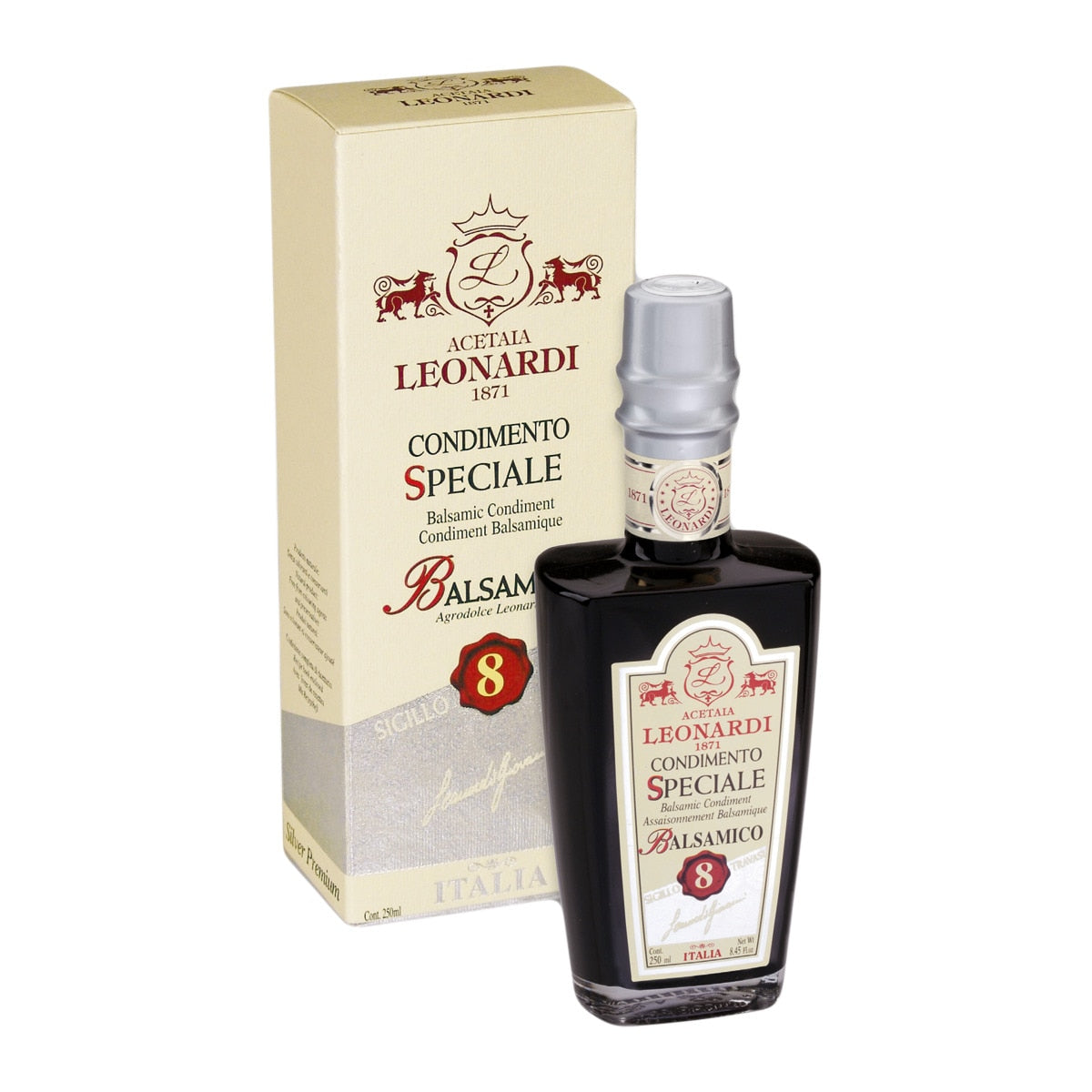 Leonardi Sweet & Tangy Balsamic Condiment – Silver Capsule 250g