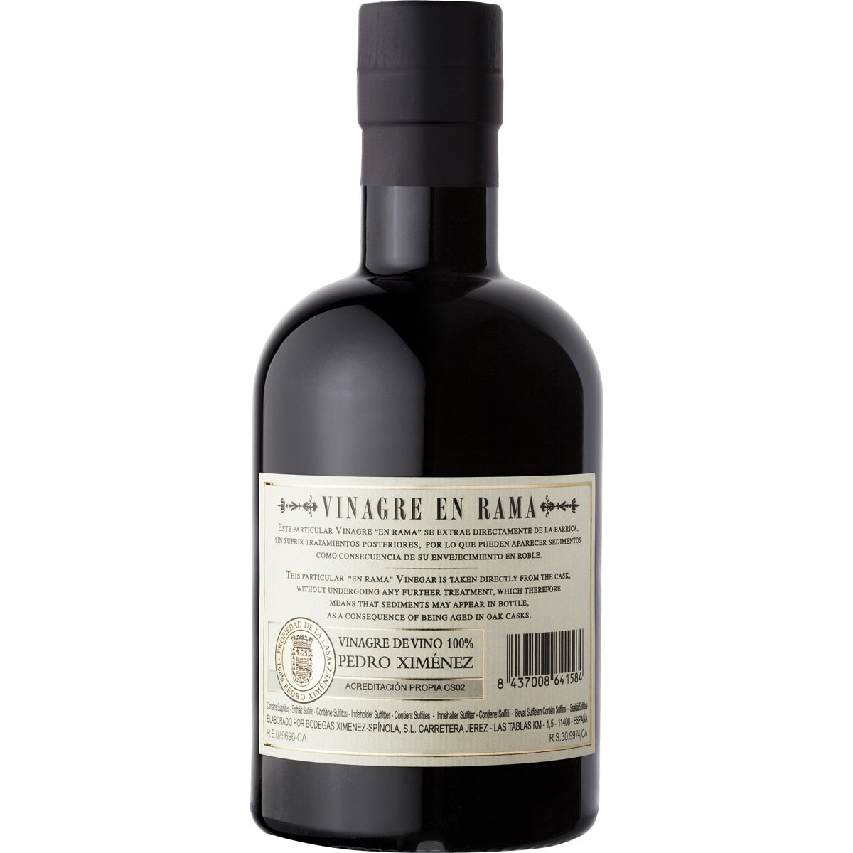 Ximénez-Spínola Pedro Ximénez Vinegar – Spanish Sherry Vinegar 500ml