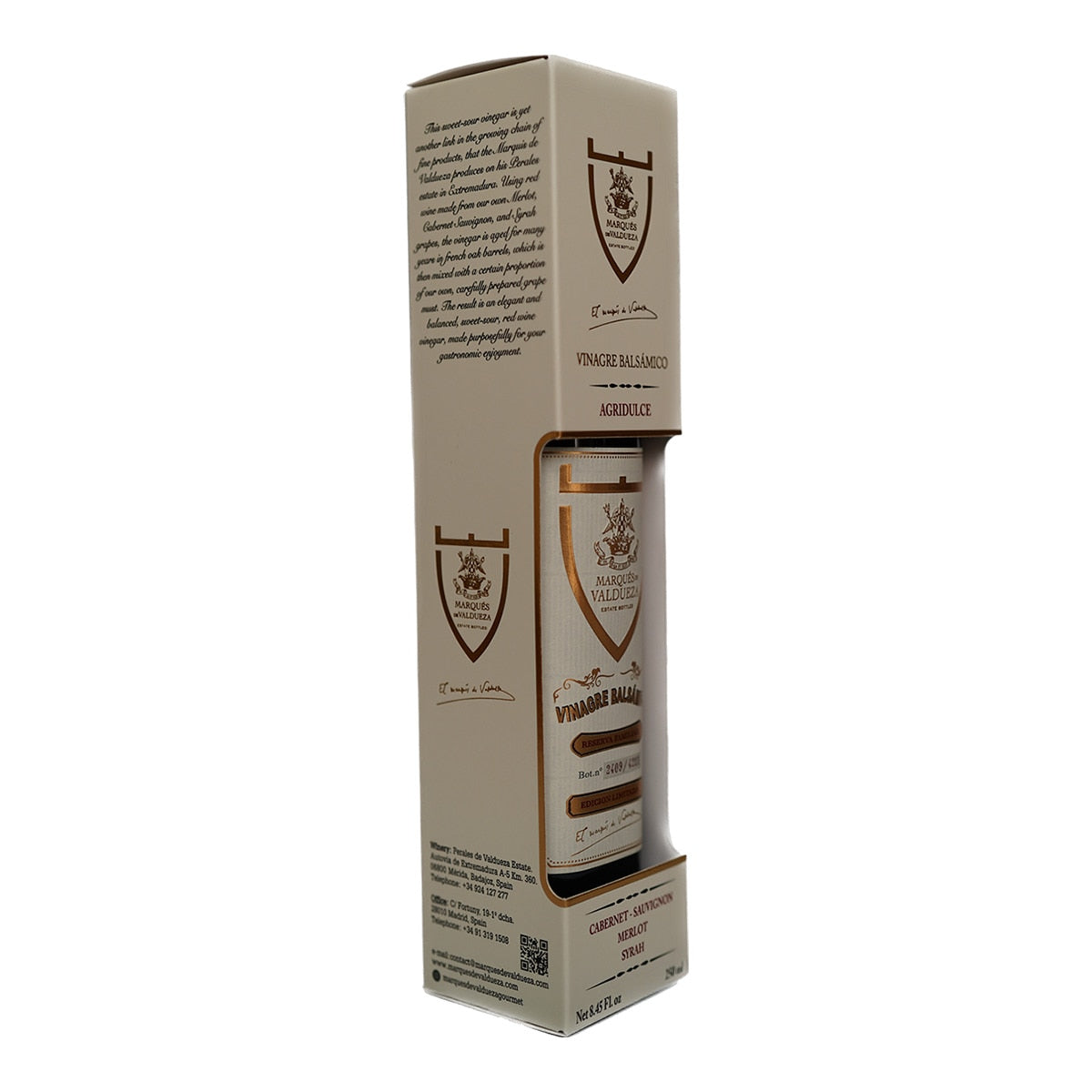 Marqués de Valdueza Sweet Balsamic Vinegar – Limited Edition 250ml