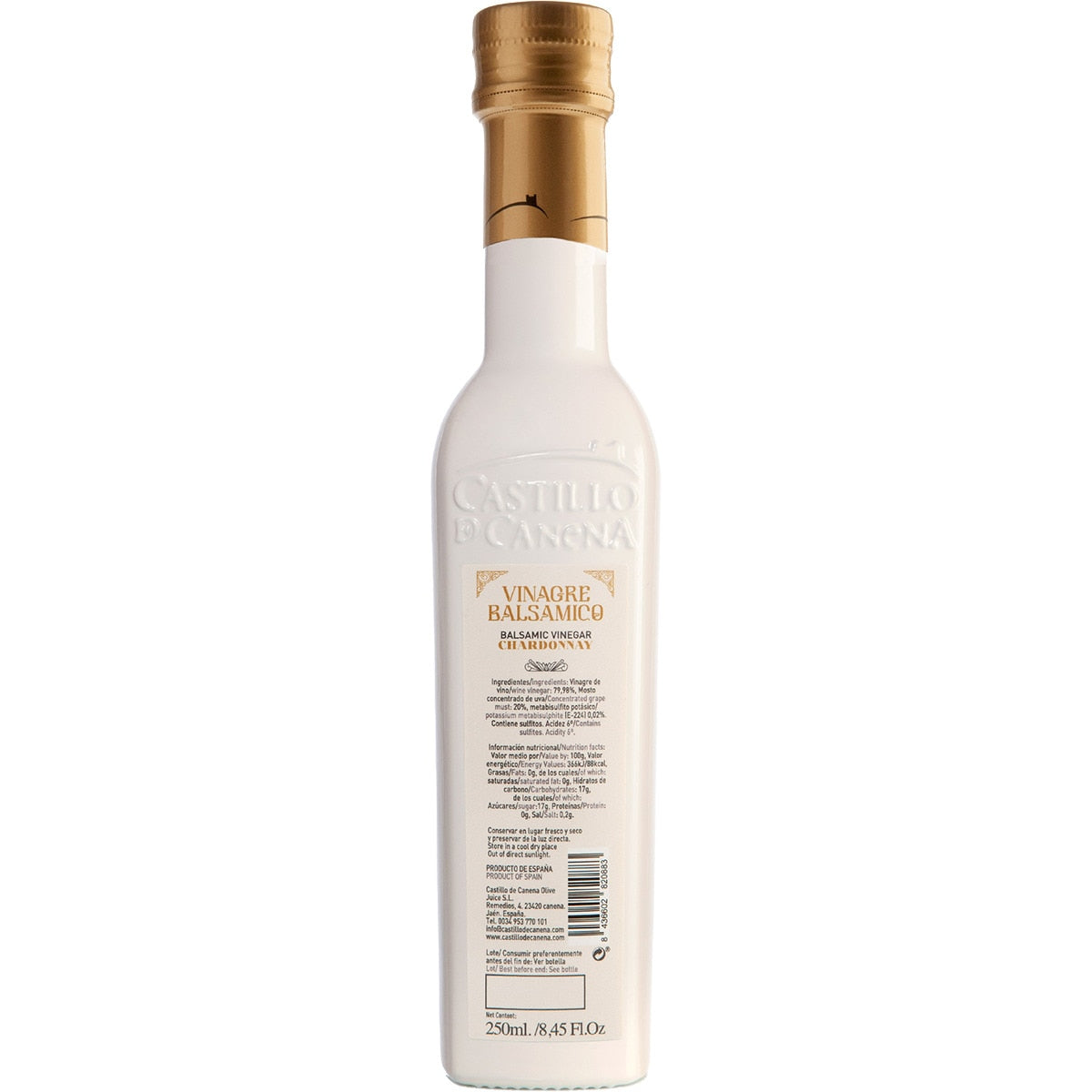 Castillo de Canena Chardonnay Balsamic Vinegar – Spanish White 250ml