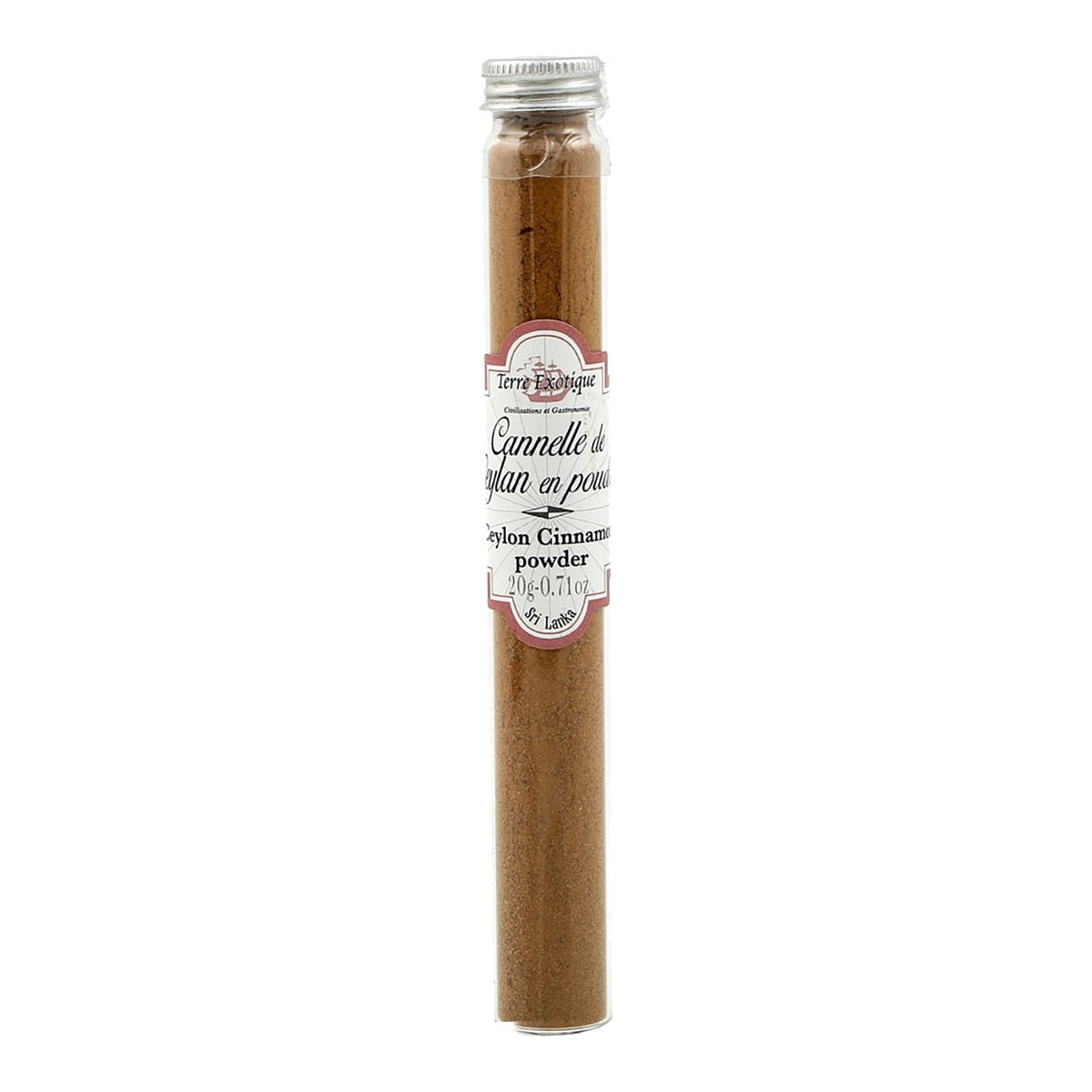Terre Exotique Ceylon Cinnamon – True Cinnamon Quills 20g