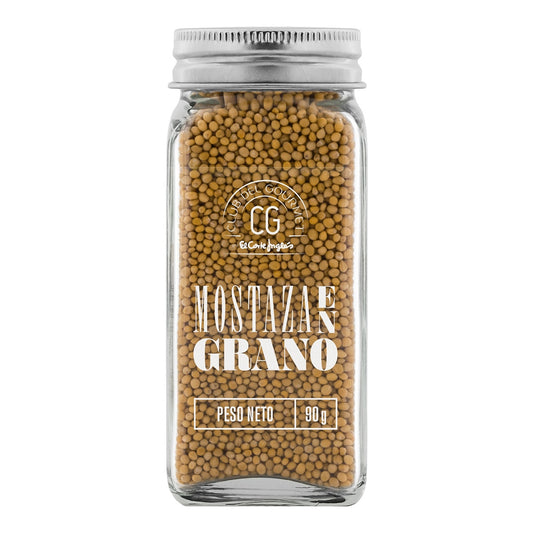 Club del Gourmet Whole Grain Mustard – Spanish Condiment 90g
