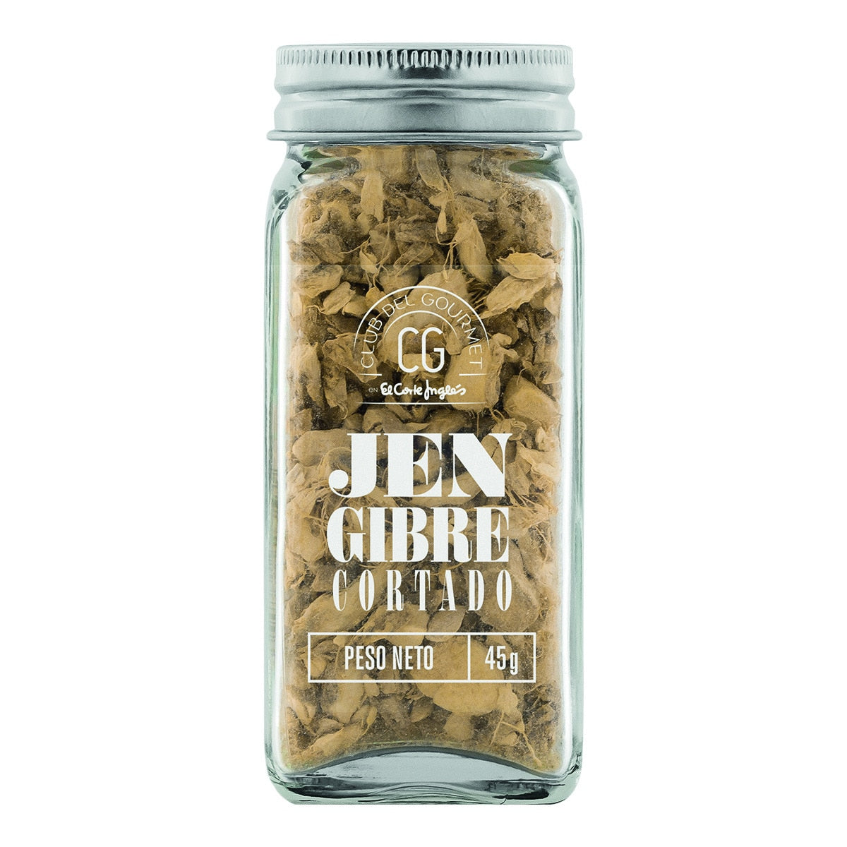 Club del Gourmet Chopped Ginger – Spanish Spice 45g