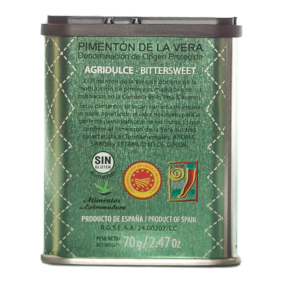 Las Hermanas Sweet Smoked Paprika – DOP La Vera 70g