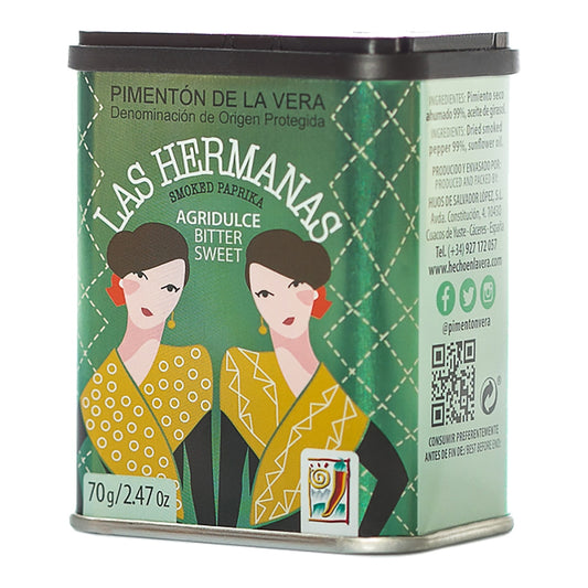 Las Hermanas Sweet Smoked Paprika – DOP La Vera 70g