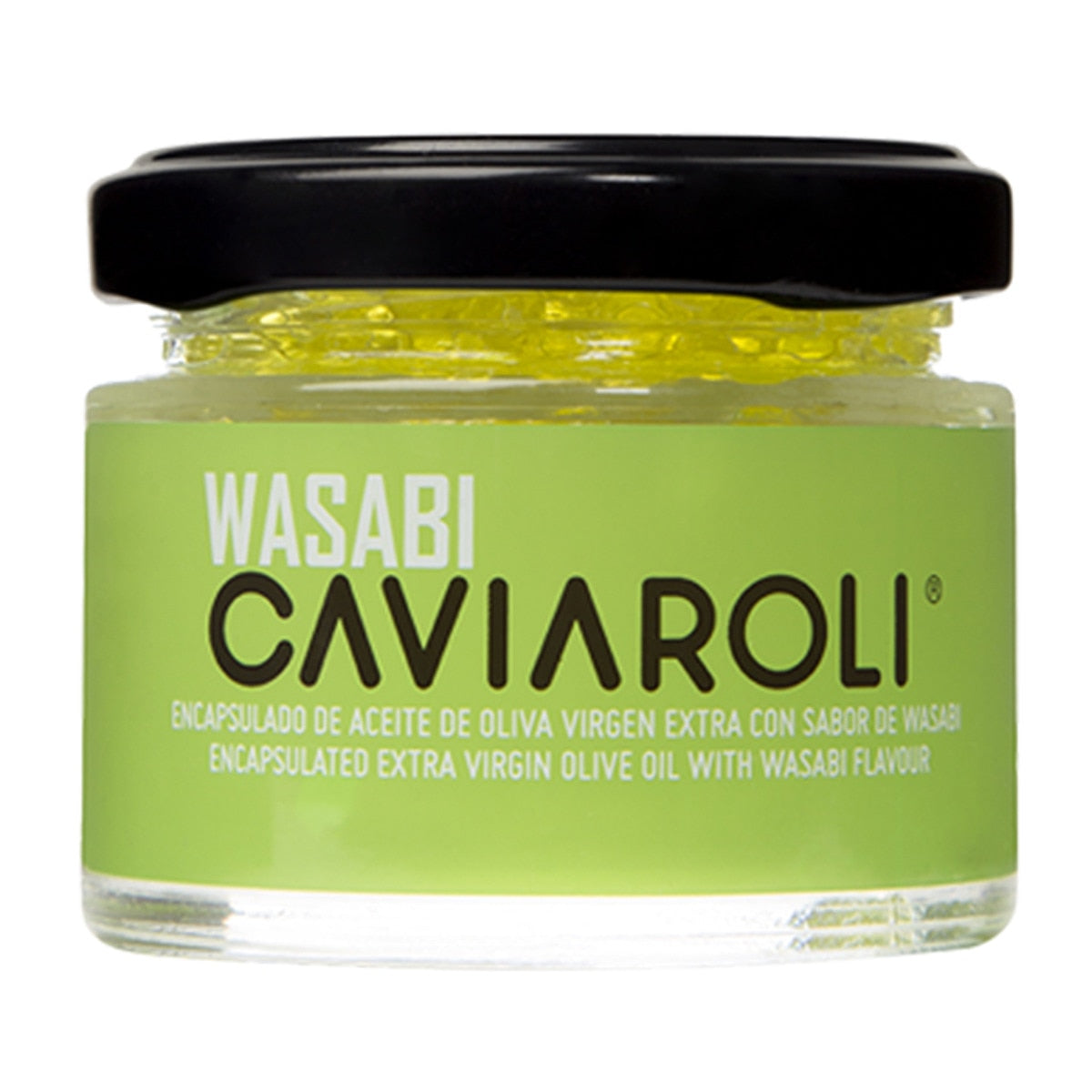 Caviaroli Wasabi Olive Oil Pearls – Spanish Extra Virgin 50g