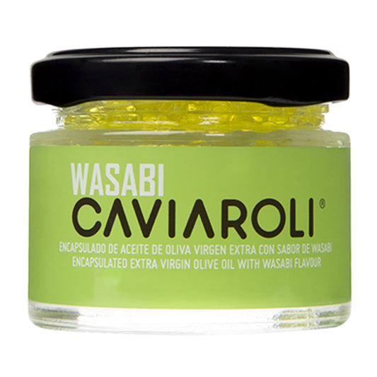 Caviaroli Wasabi Olive Oil Pearls – Spanish Extra Virgin 50g