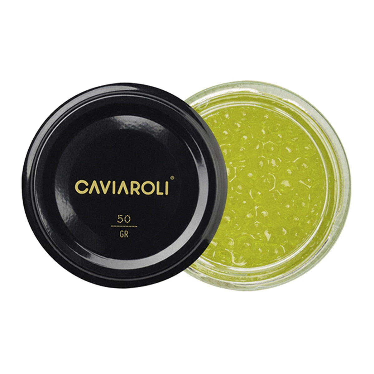Caviaroli Wasabi Olive Oil Pearls – Spanish Extra Virgin 50g