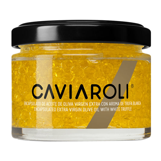 Caviaroli White Truffle Aroma Extra Virgin Olive Oil Pearls – 50g