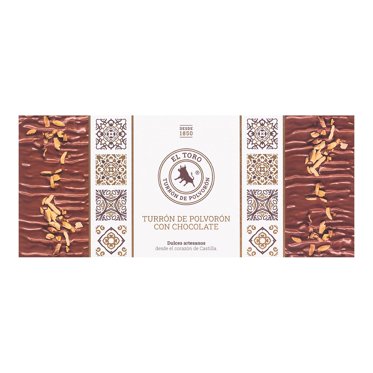 El Toro Turrón de Polvorón – Spanish Soft Nougat 240g