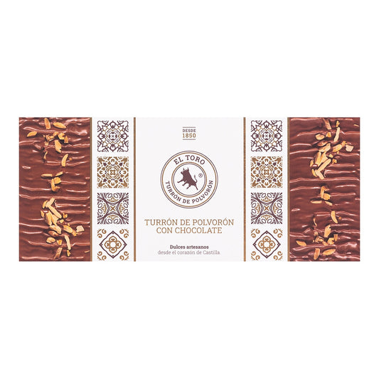 El Toro Turrón de Polvorón – Spanish Soft Nougat 240g
