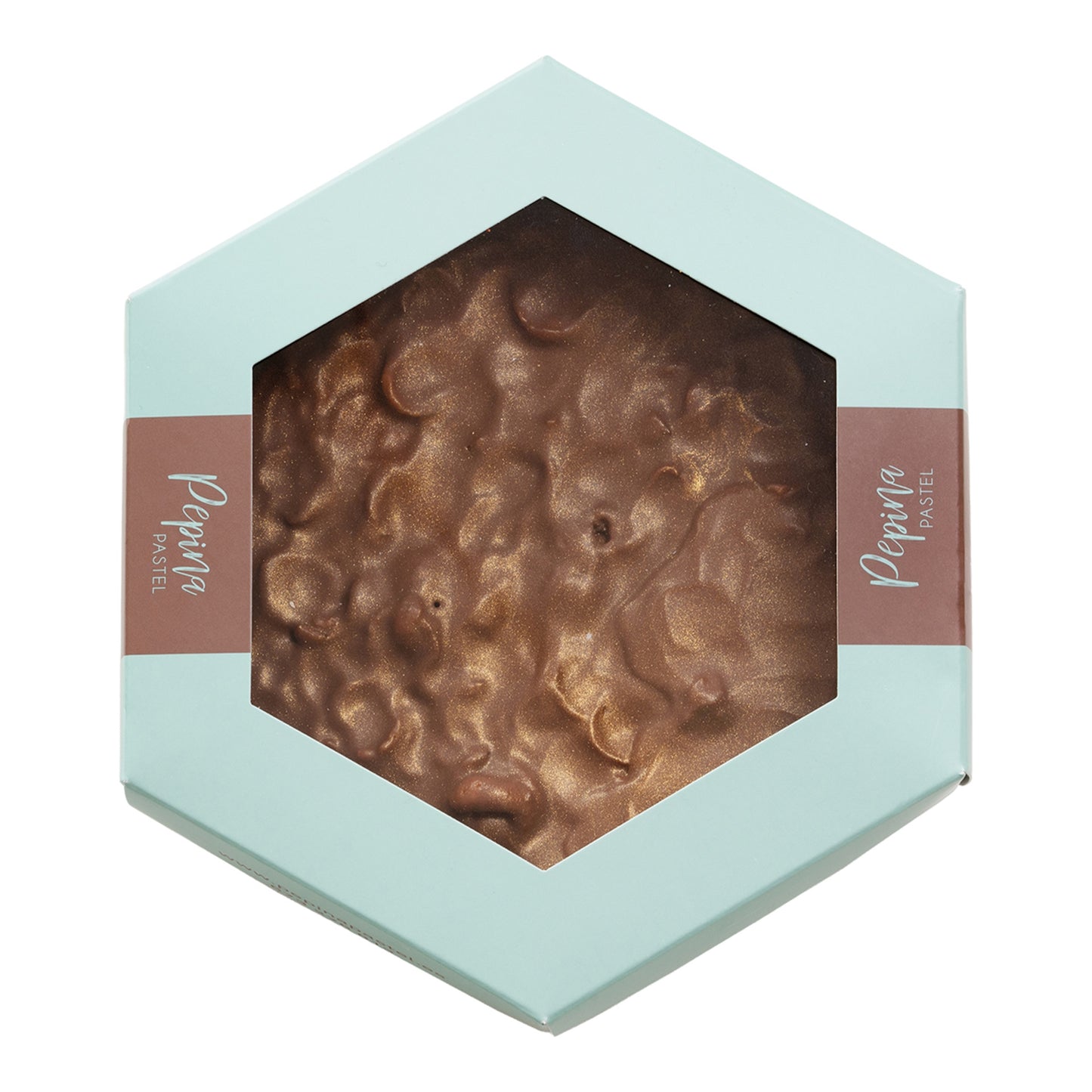 Pepina Pastel Milk Chocolate Turrón with Gublins – Spanish Nougat 300g
