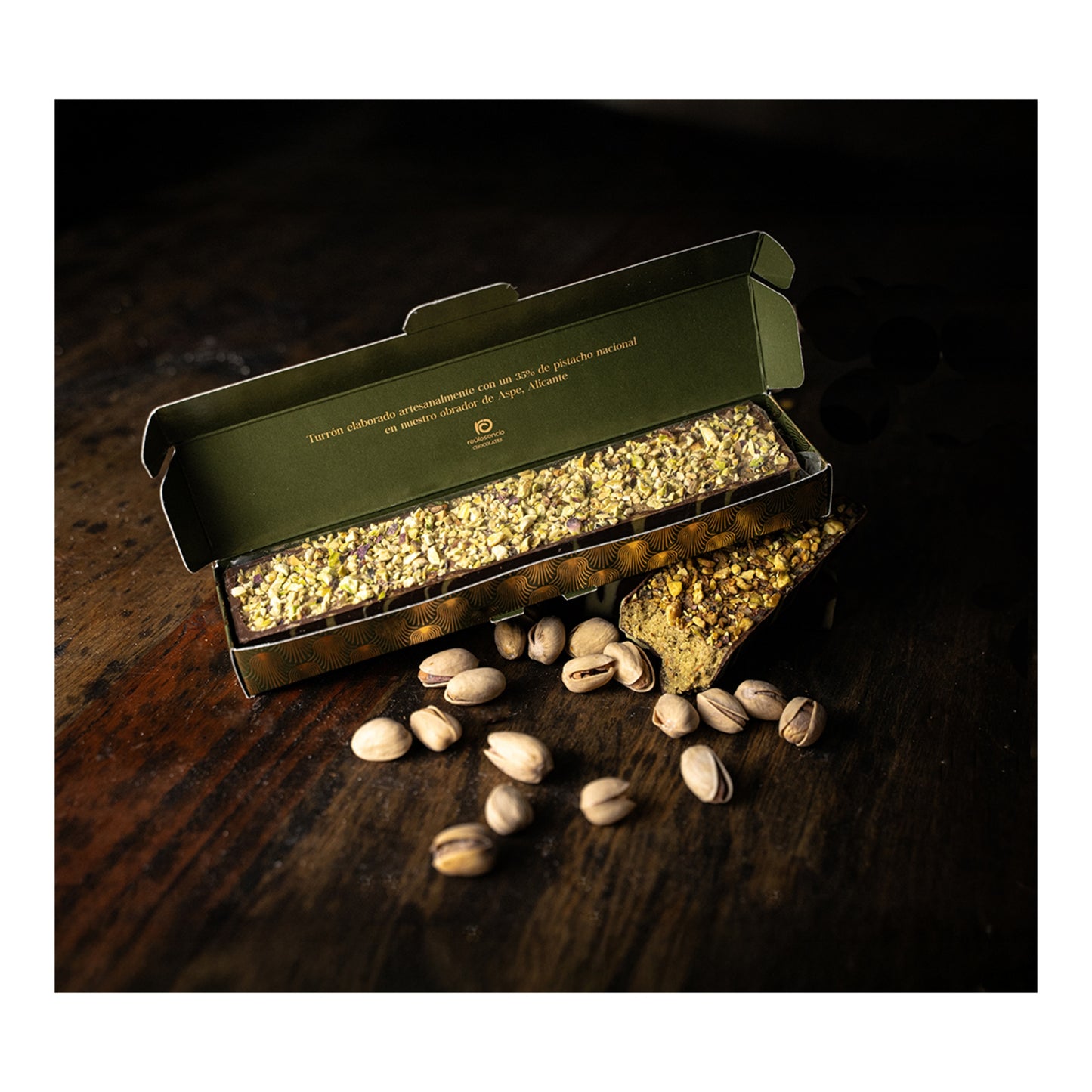 Raúl Asencio Pistachio Dubai-Style Turrón – Crispy Kataifi 150g