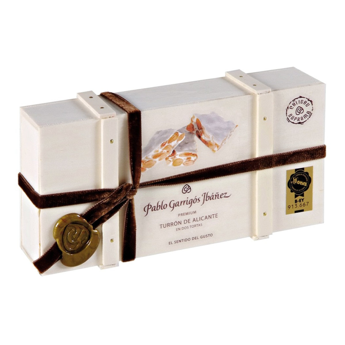 Pablo Garrigós Ibáñez Turrón de Alicante – Hard Nougat 300g