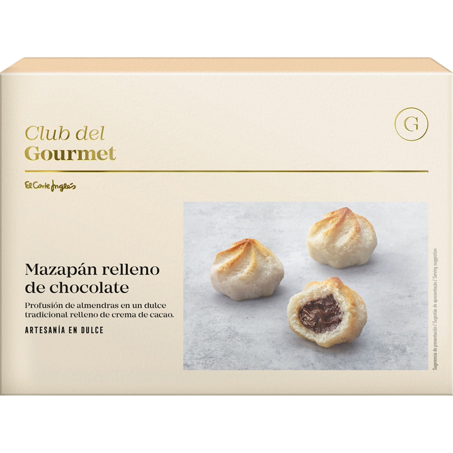 Club del Gourmet Marzipan with Chocolate Filling – Spanish Turrón 265g