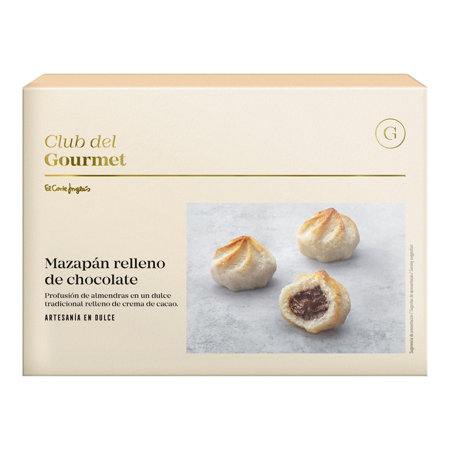 Club del Gourmet Marzipan with Chocolate Filling – Spanish Turrón 265g