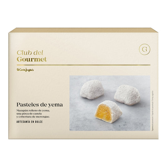 Club del Gourmet Pasteles de Yema – Spanish Egg Yolk Cakes 400g