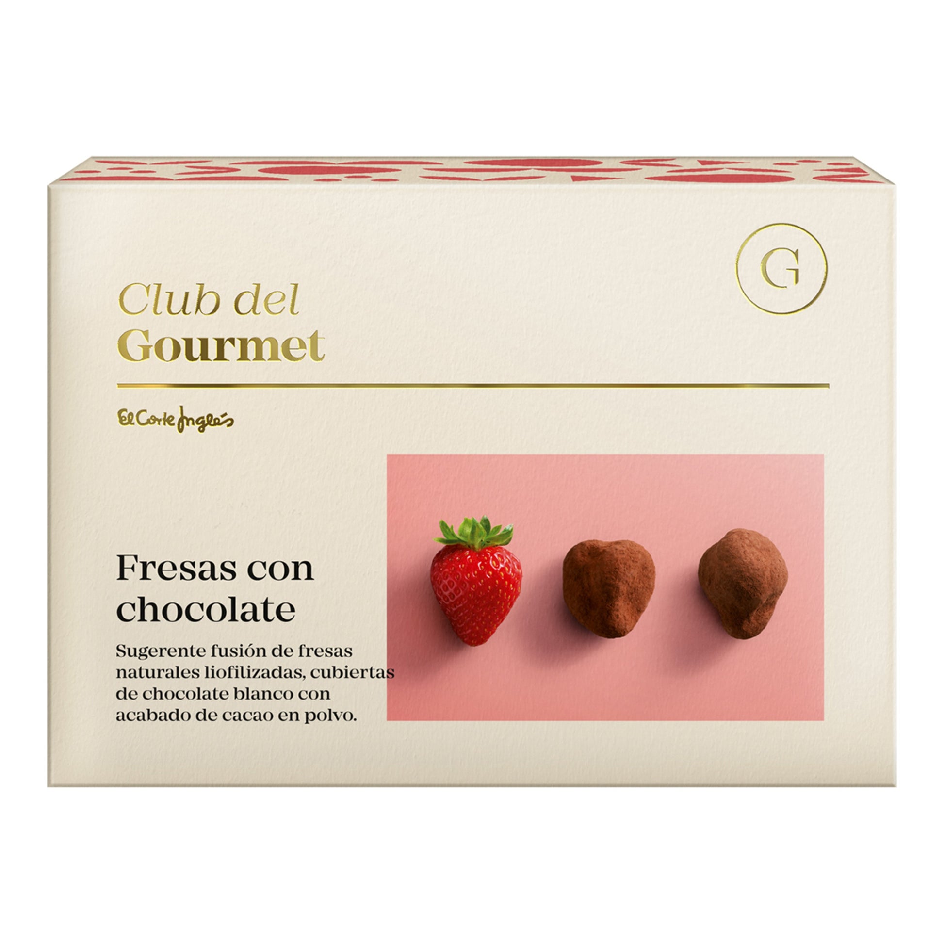 Club del Gourmet Strawberry Kisses – Chocolate-Covered, Gluten-Free 150g