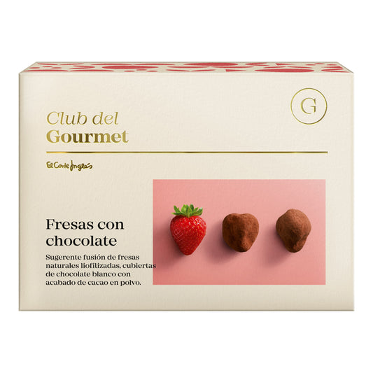 Club del Gourmet Strawberry Kisses – Chocolate-Covered, Gluten-Free 150g
