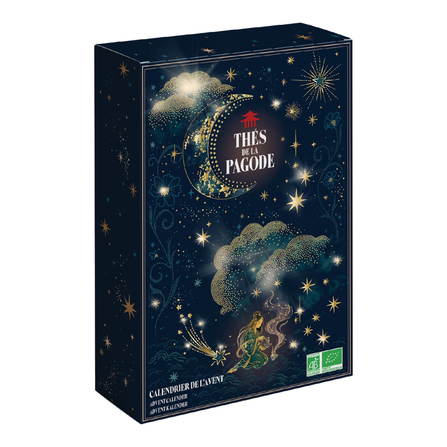 Thés de la Pagode Advent Calendar – 24 Assorted Tea Sachets 43g