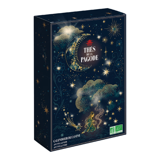 Thés de la Pagode Advent Calendar – 24 Assorted Tea Sachets 43g