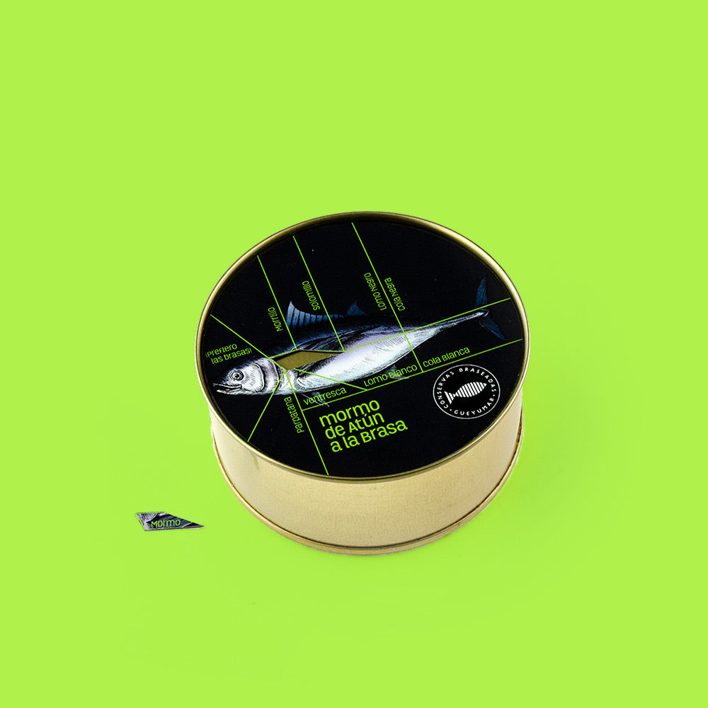 Güeyumar Chargrilled White Loin Tuna – Almadraba Red Tuna in Olive Oil 160g