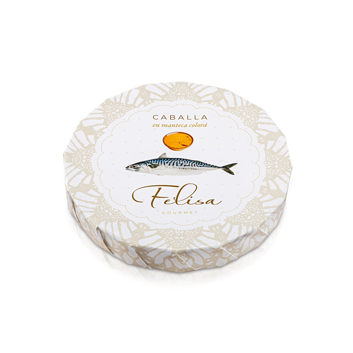 Felisa Gourmet Mackerel in Colored Lard – Spanish Conserva 265g