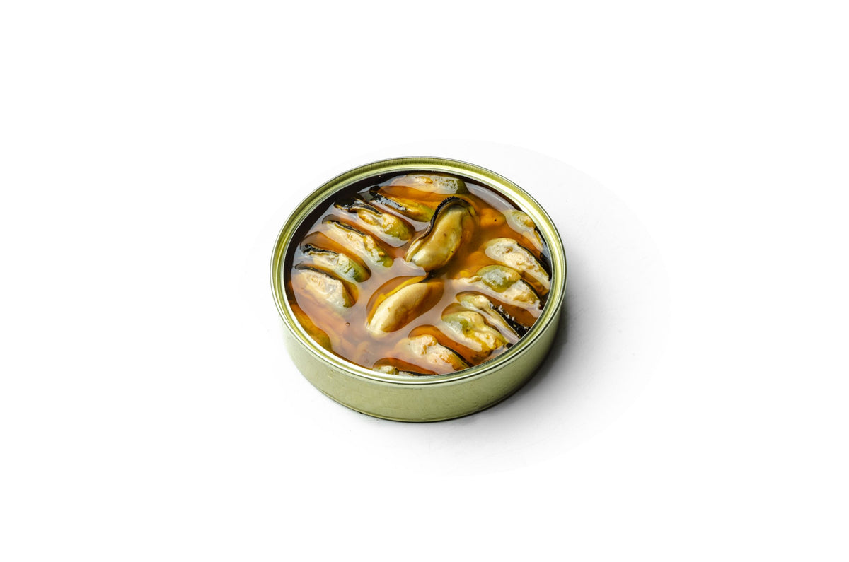 Güeyumar Chargrilled Mussels in Escabeche, Medium 13-16 Pieces, 150g