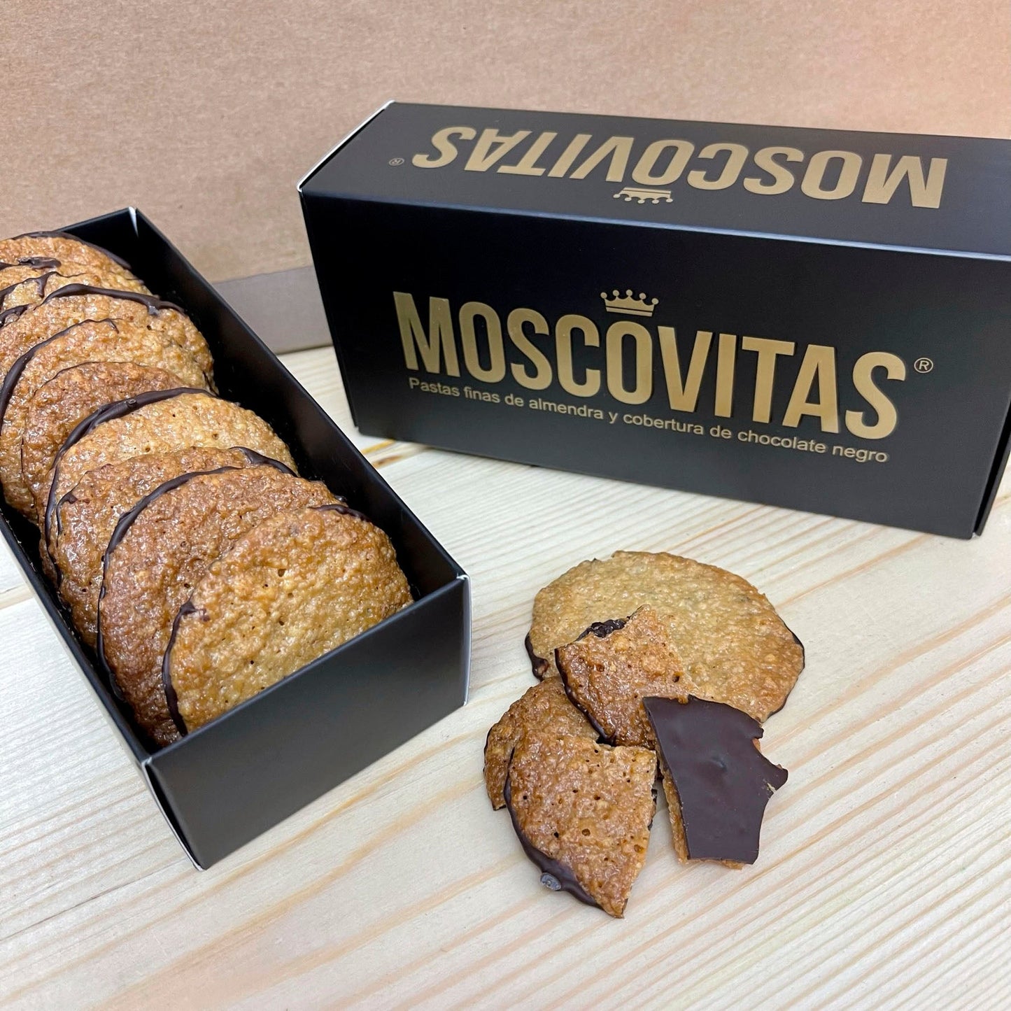 Moscovitas de Rialto Dark Chocolate 160g