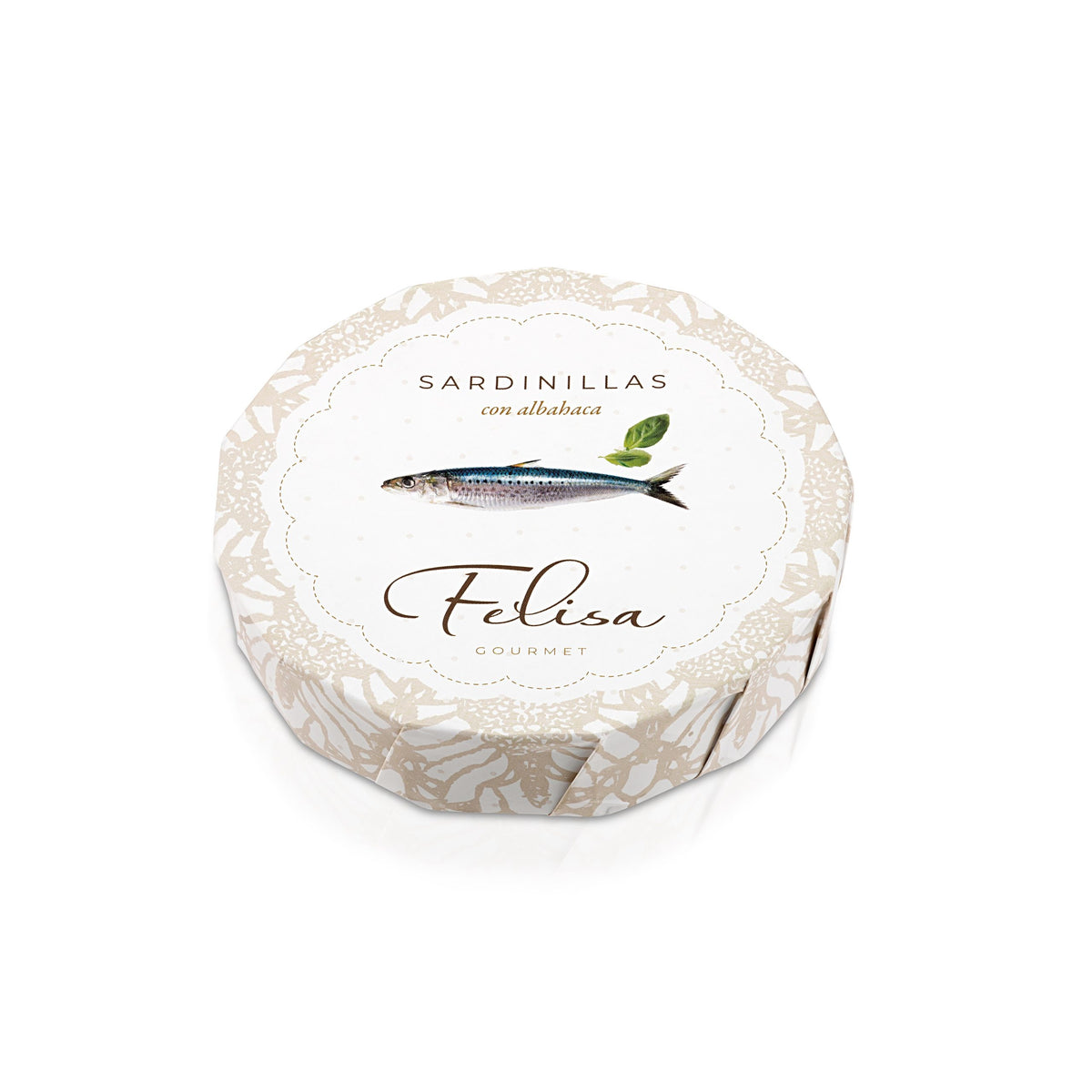 Felisa Gourmet Sardines with Basil – Spanish Conserva 120g