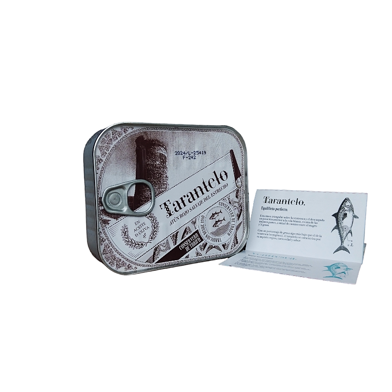 Conservera de Tarifa Wild Bluefin Tuna Tarantelo del Estrecho, Spanish Conserva 237g