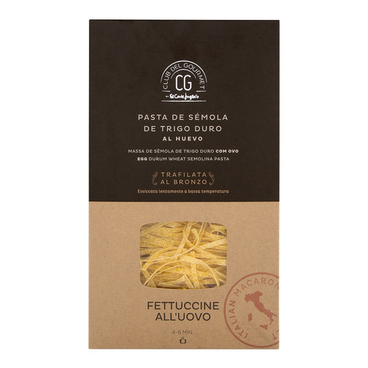 Club del Gourmet Egg Fettuccine – Italian-Style Pasta 500g