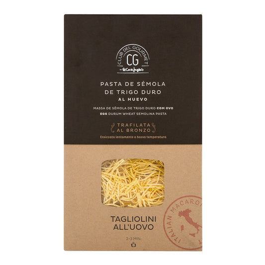 Club del Gourmet Tagliolini Pasta – Egg Noodles 250g
