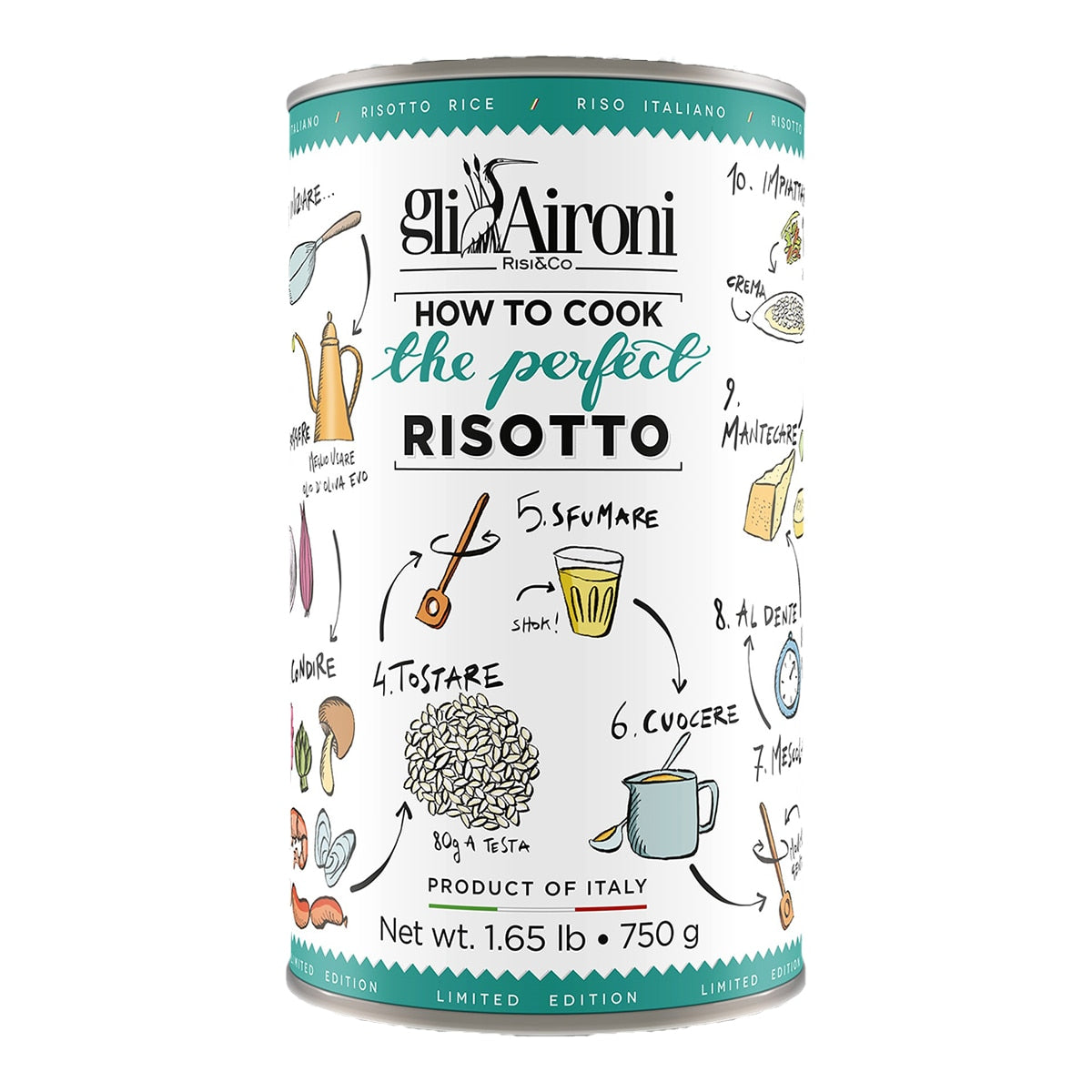 Gli Aironial Carnaroli Risotto – Italian Rice 750g