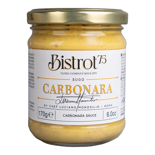 Luciano Monosilio Carbonara Sauce – Italian Chef's Recipe 170g