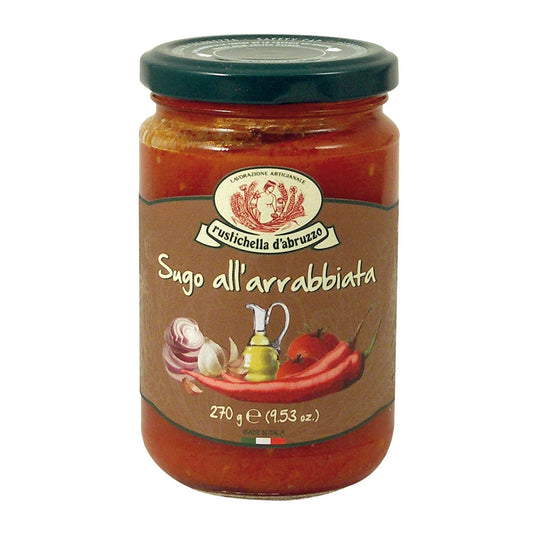 Rustichella d'Abruzzo Arrabbiata Sauce – Italian Tomato Pasta Sauce 270g