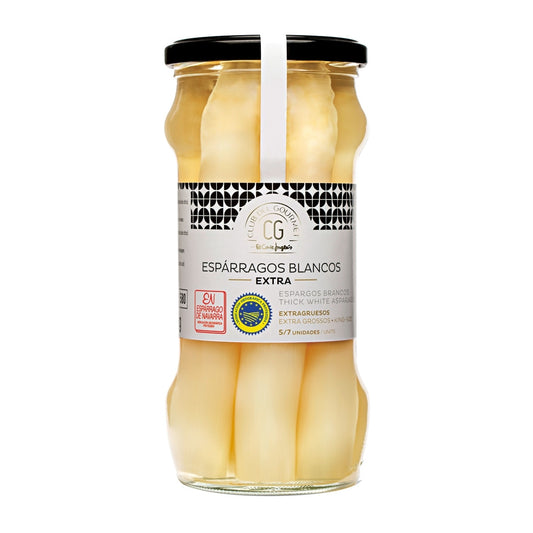 Club del Gourmet White Asparagus – Extra Thick Spears 325g