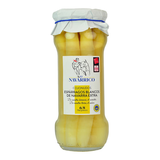 El Navarrico White Asparagus – Spanish Canned Vegetables 330g