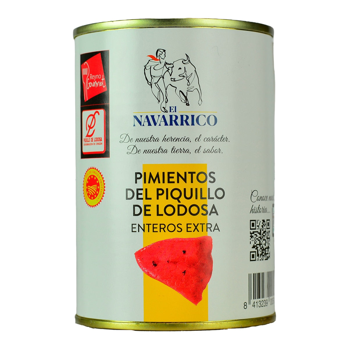 El Navarrico Piquillo Peppers from Lodosa – Whole Extra 360g