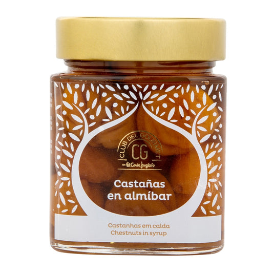 Club del Gourmet Chestnuts in Syrup – Spanish Delicacy 240g