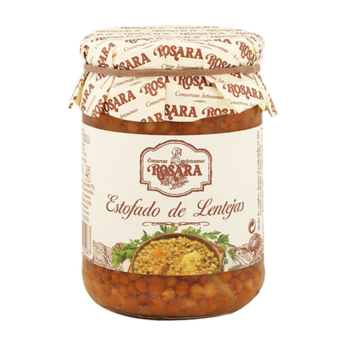 Rosara Lentil Stew – Spanish Canned Legumes 400g