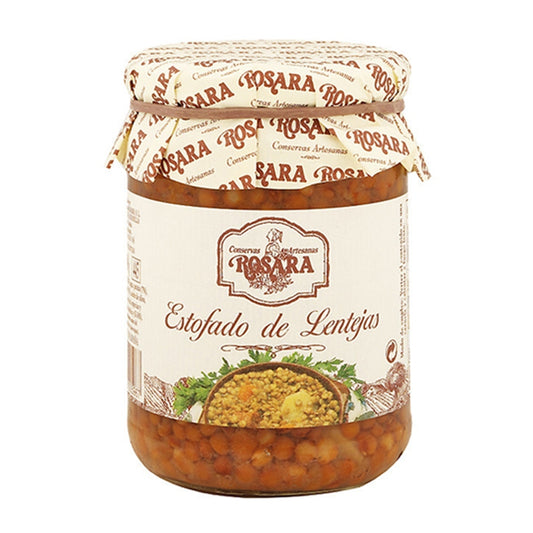 Rosara Lentil Stew – Spanish Canned Legumes 400g