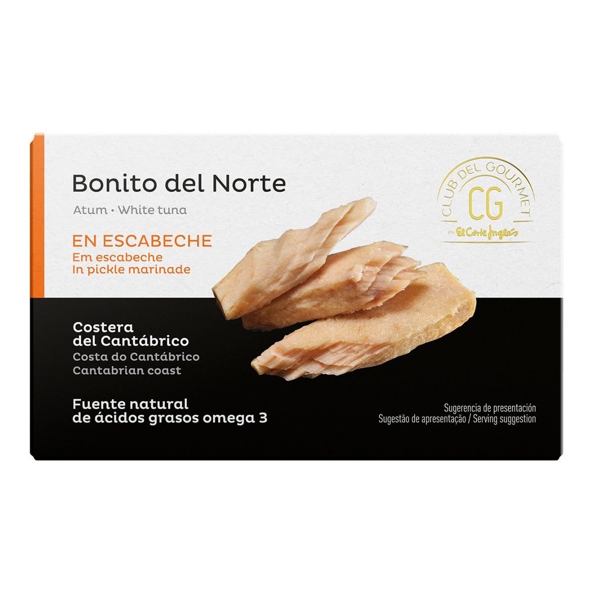 Club del Gourmet Bonito del Norte en Escabeche – Spanish White Tuna 80g
