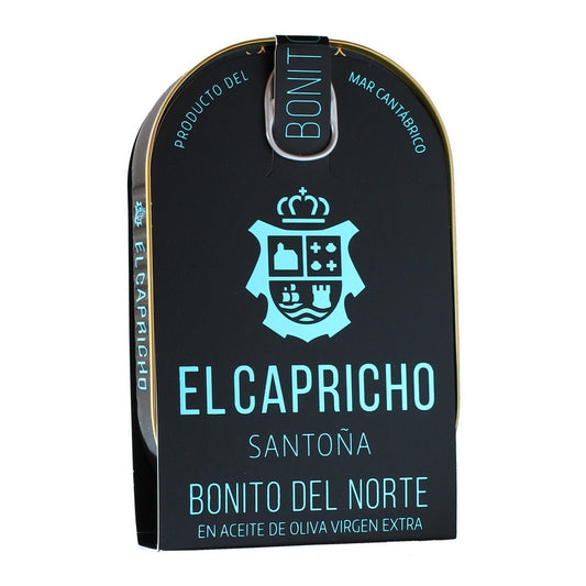 El Capricho Bonito del Norte Fillets – Spanish White Tuna in Extra Virgin Olive Oil 155g