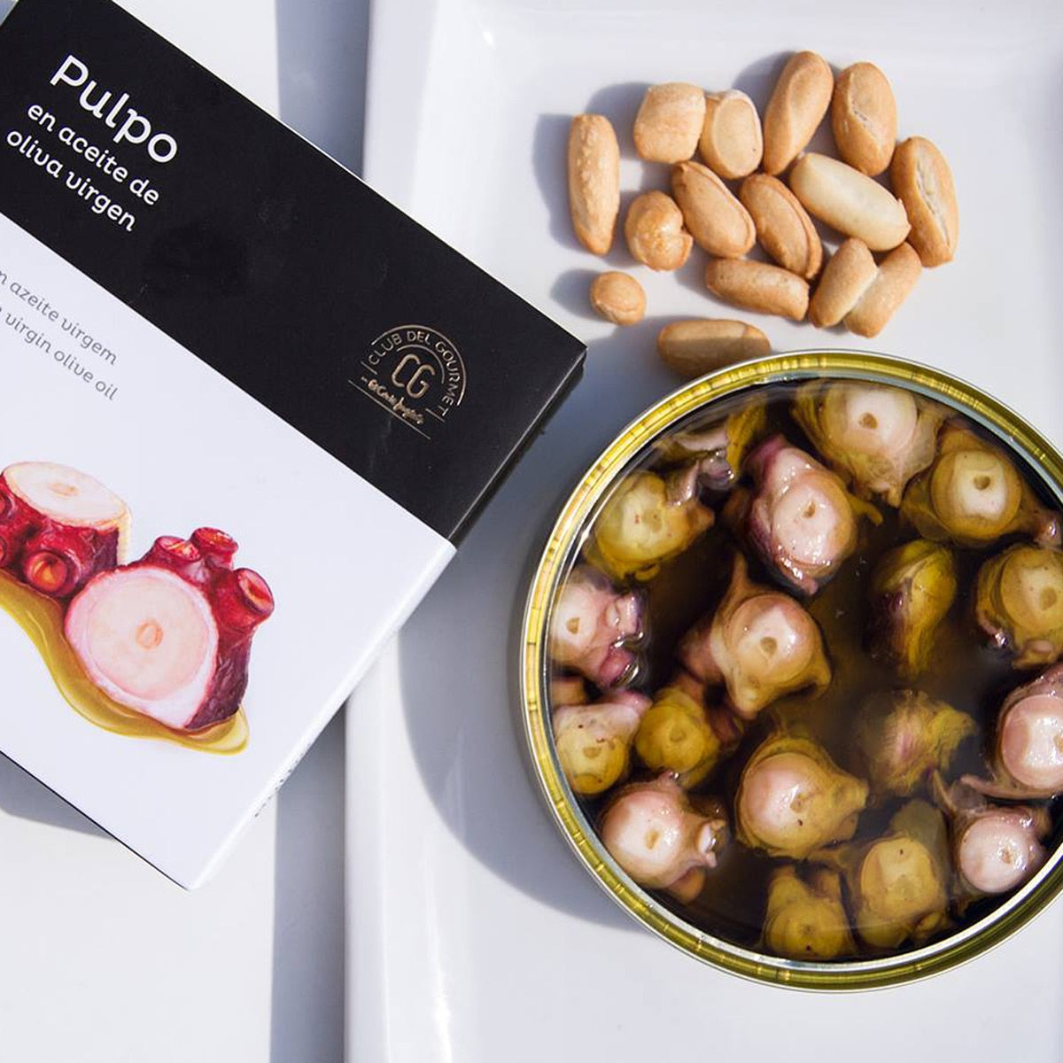 Club del Gourmet Octopus in Extra Virgin Olive Oil – 165g
