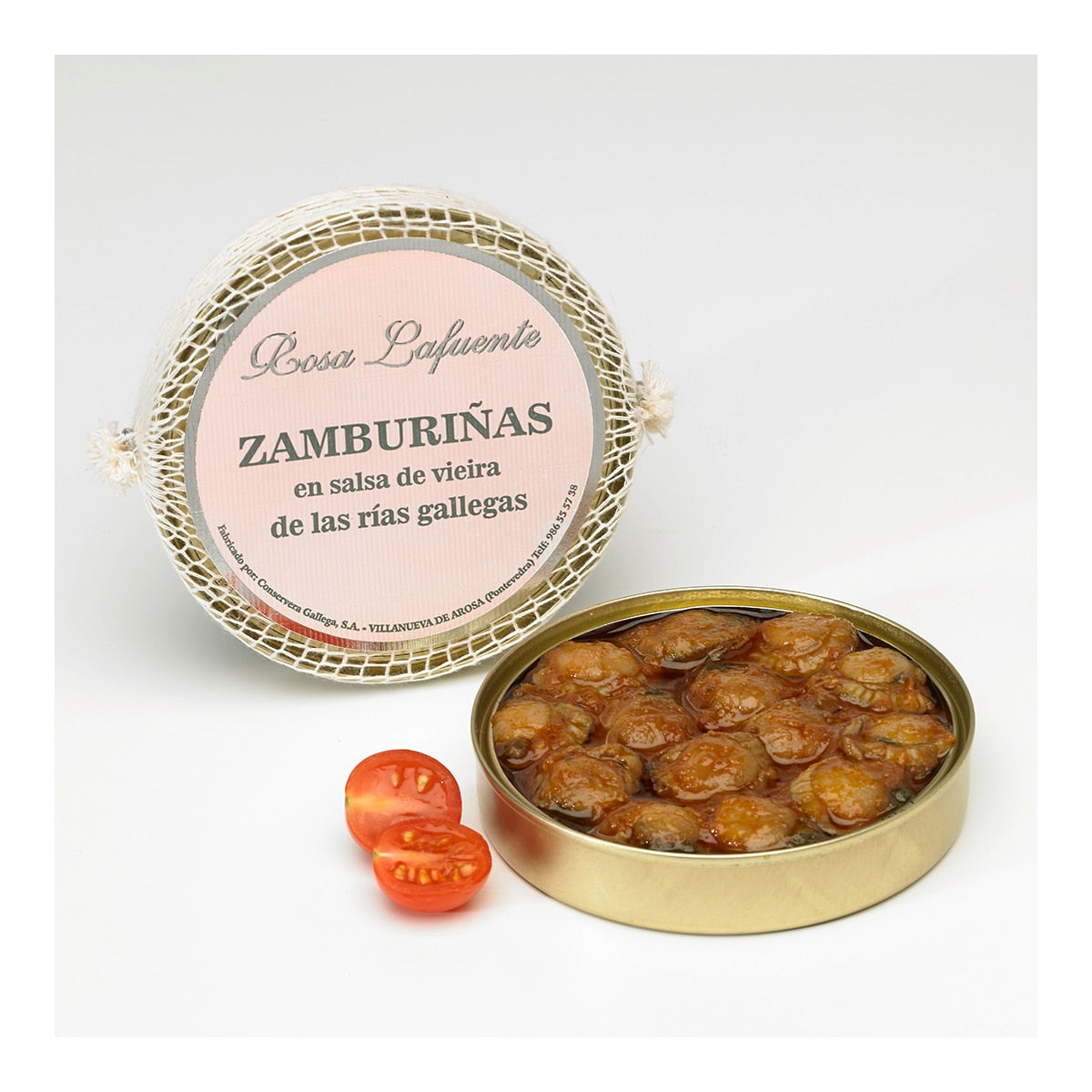 Rosa Lafuente Zamburiñas in Scallop Sauce – Galician Rías 111g
