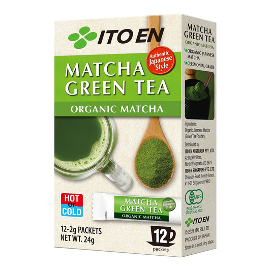 Ito En Matcha Green Tea Powder – Pure Unsweetened 12g